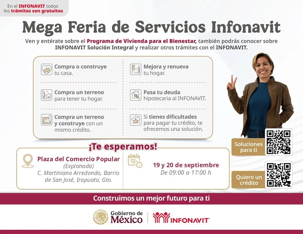 Große Servicemesse des INFONAVIT in Irapuato